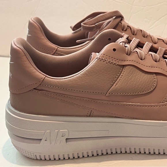 Nike Air Force 1 Low PLT.AF.ORM Light Soft Pink Oxford Women's Sz 12 Platform - Picture 5 of 13
